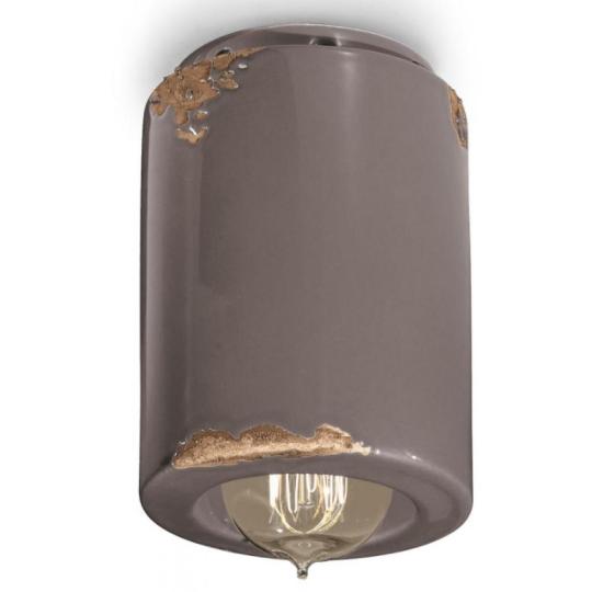 sivy keramicky rustikalny vidiecky dom osvetlenie stropna lampa obyvacka kuchyna kupelna bodovka.jpg